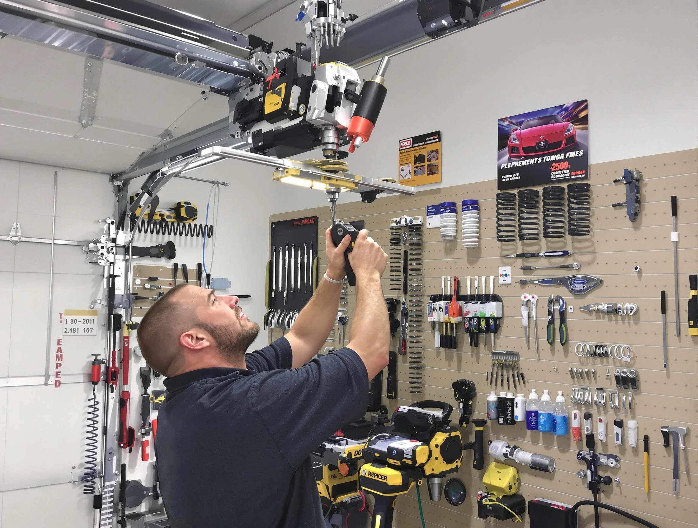 Garage Door Spring Repair in Port Charlotte