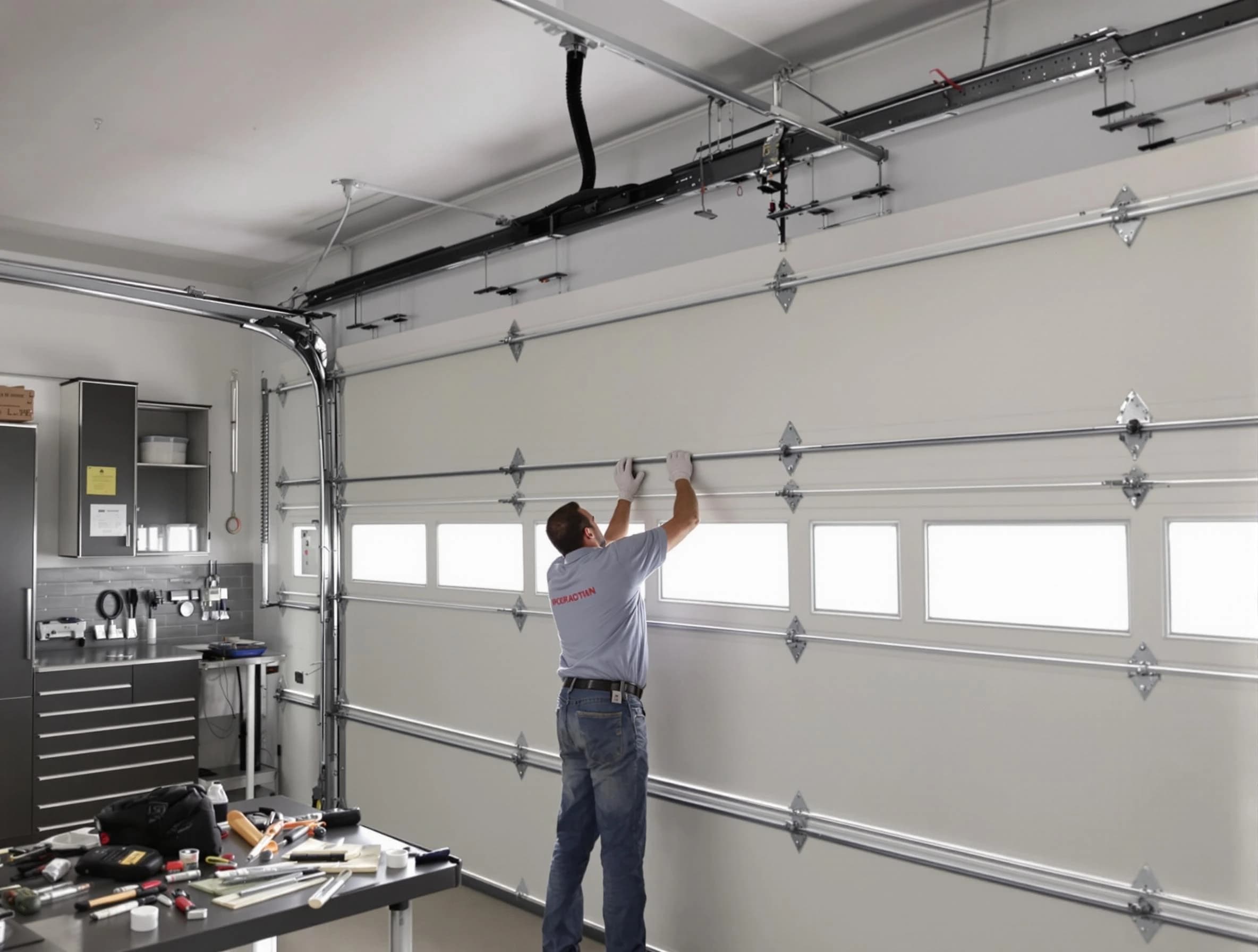 Garage Door Track Repair in Port Charlotte